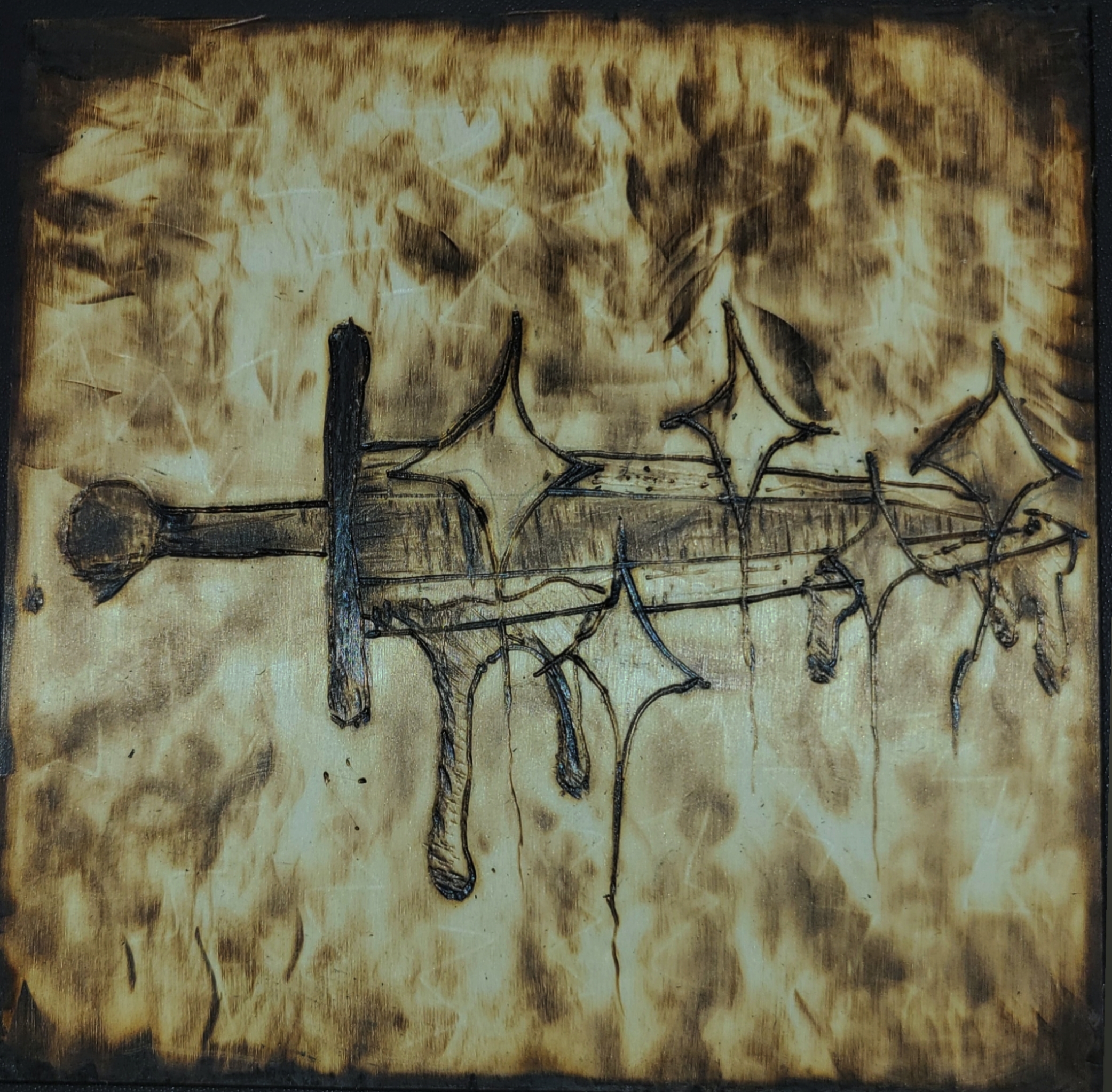 sword going through entities